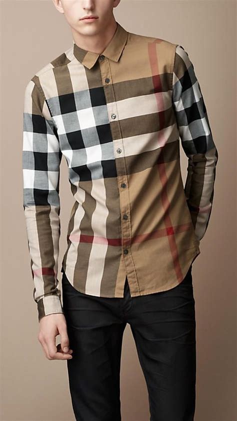 mens big and tall burberry shirts|Burberry Limited.